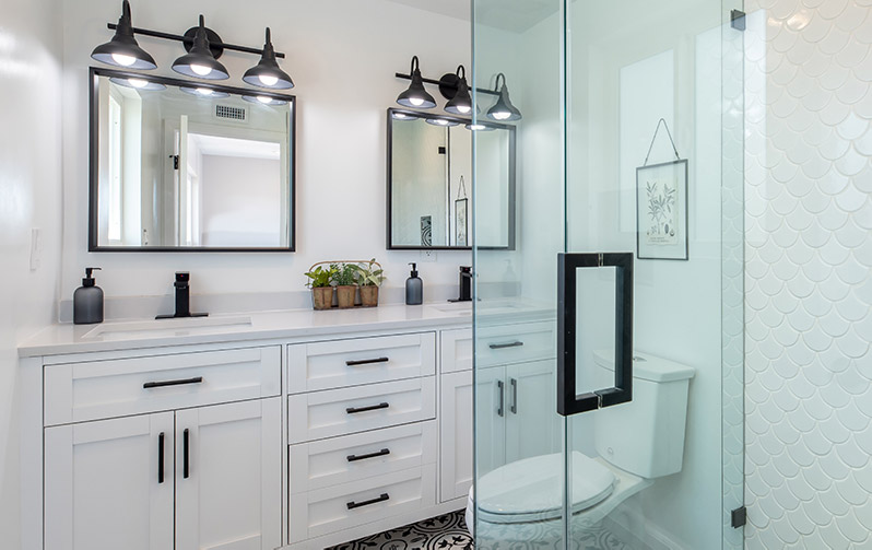 Delo – foto bagno stile misto moderno e retrò Delo - foto bagno stile misto moderno e retrò