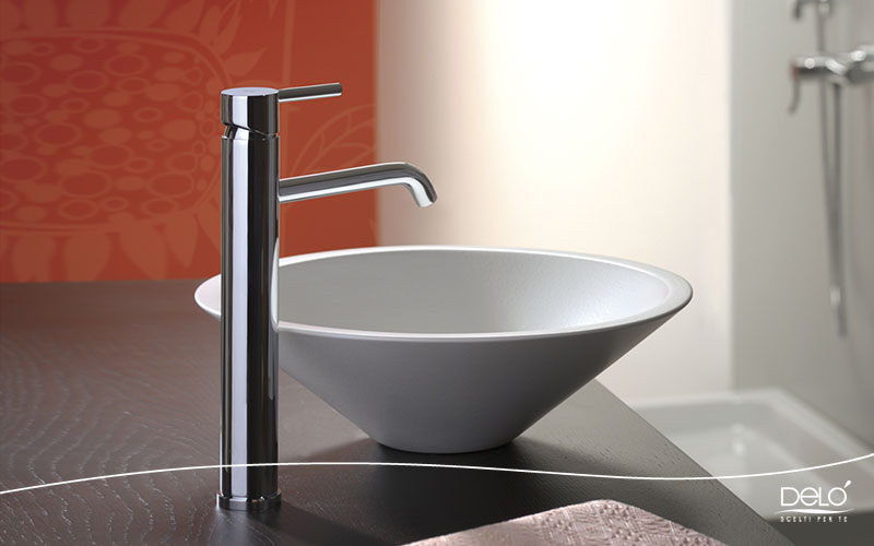 Delo blogpost - curiosita bagno - miscelatore lavabo corpo alto TONDA 3021011_