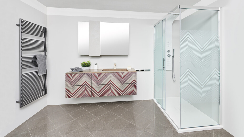 Delo - bagno con colonna doccia Selene