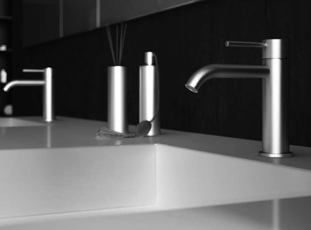 delo magazine - rubinetteria inox - miscelatore lola inox lavabo 3004101