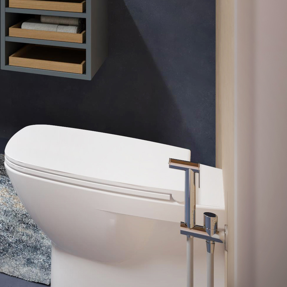 Delo - ambientazioni e tendenze bagno - zona doccia moderna con idroscopino Delò SprayJet 1- cod. 1401009