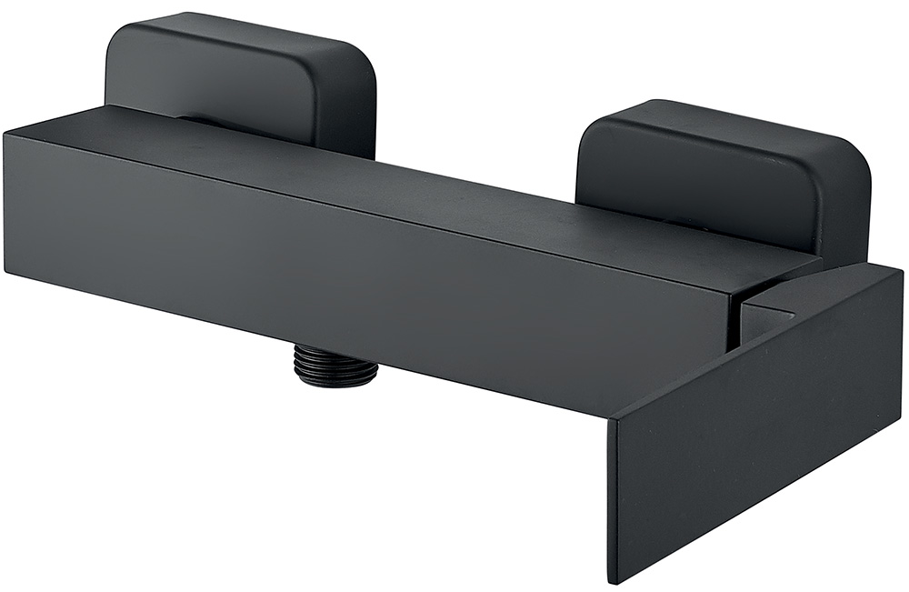 Delo Dado Miscelatore doccia esterno - nero opaco - 3001918