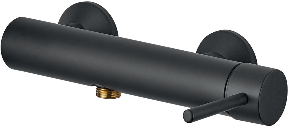 Delo Tonda miscelatore doccia esterno - nero opaco 3021920