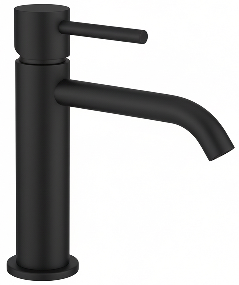 Delo Tonda slim miscelatore lavabo - nero opaco - cod 3022910
