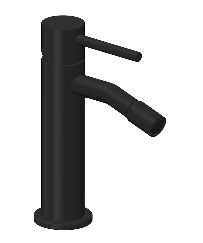 Delo miscelatore da bidet tonda slim - nero opaco - 3022912