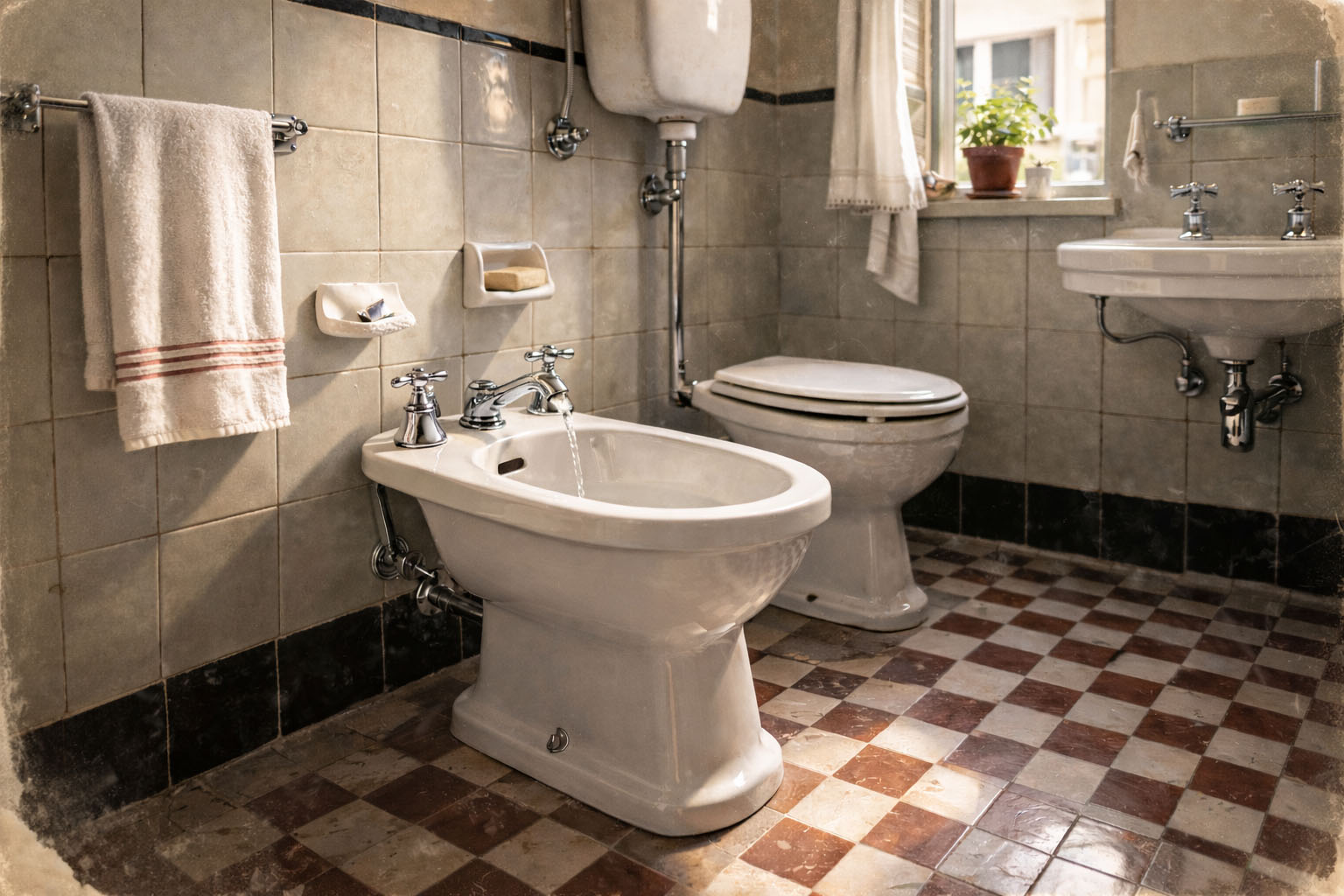 bidet alle olimpiadi - bagno e bidet anni 50 - delo magazine