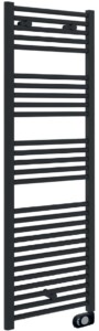 Delo cloe nero opaco termoarredo elettrico - cod 6122901