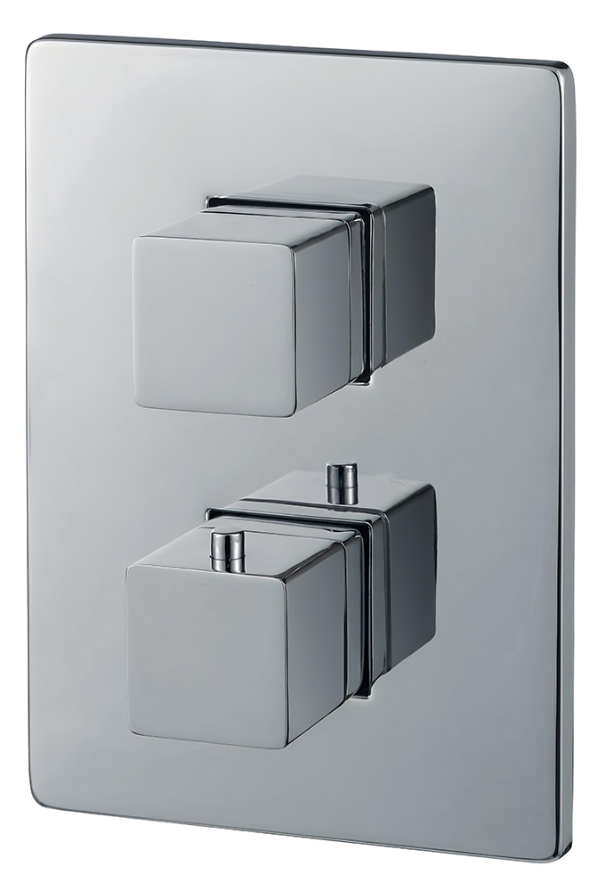 Delo Miscelatore Termostatico incasso doccia QUADRO - corpo esterno 3013010