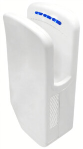 Delo asciugamani elettrico doppi getto abs bianco - 3590000